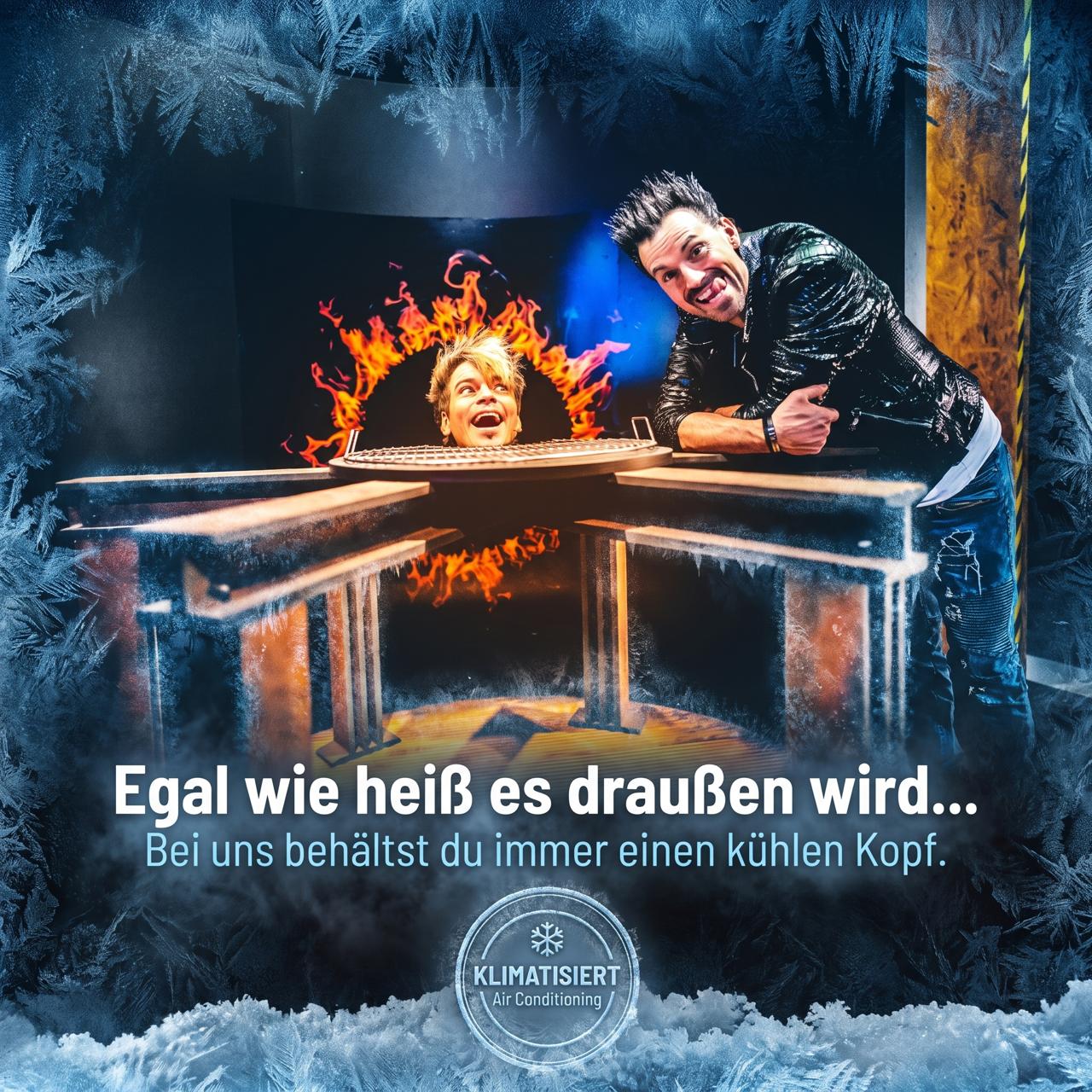 Das HOUSE OF MAGIC ist klimatisiert